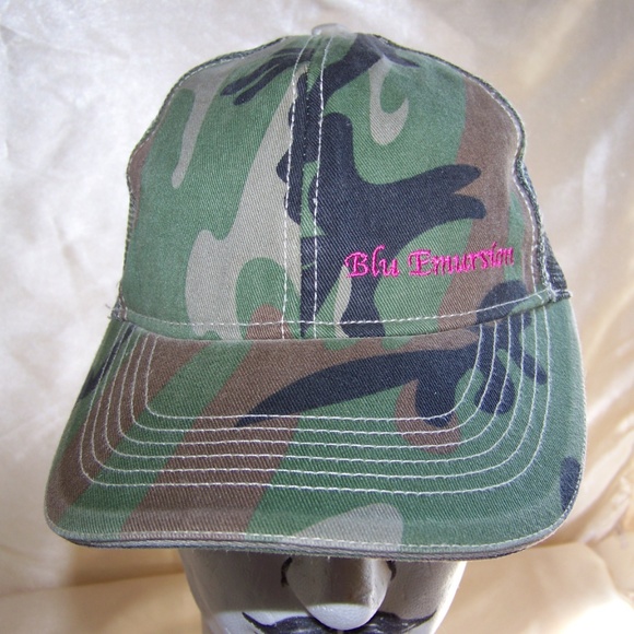 Alternative apparel camouflage cap  Blu Emursion - Picture 2 of 4